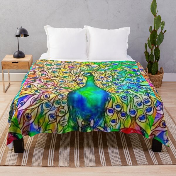 Item preview, Louis Comfort Tiffany: Displaying Peacock  (digitally enhanced by WatermarkNZ Press) designed and sold by CristalleLisa.
