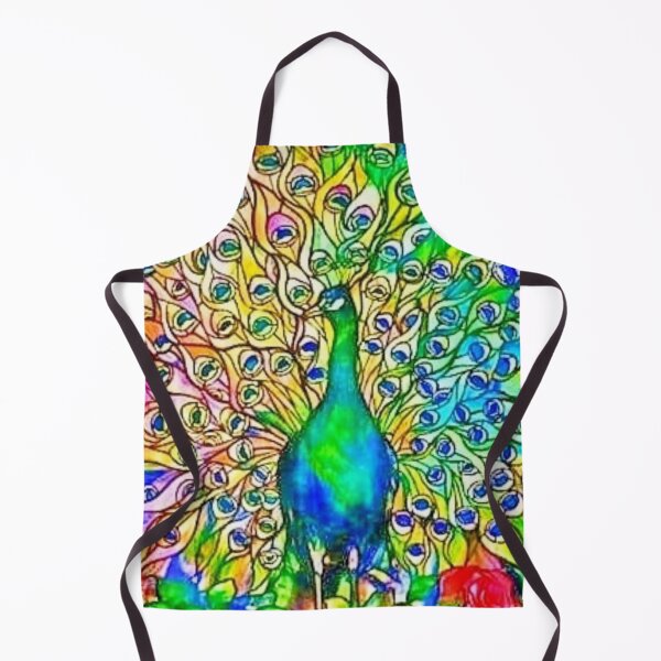Item preview, Louis Comfort Tiffany: Displaying Peacock (digitally enhanced by WatermarkNZ Press) designed and sold by CristalleLisa.
