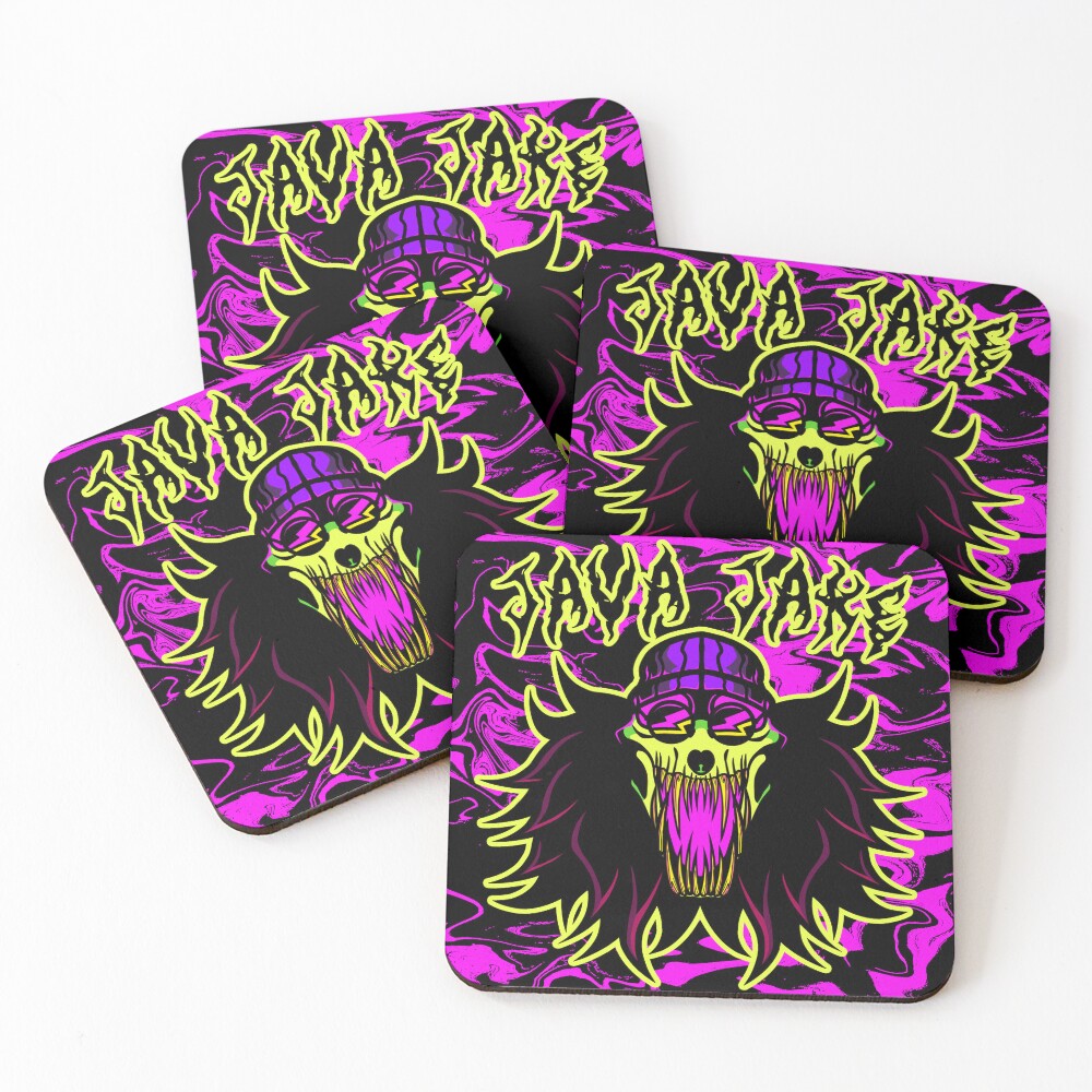 Item preview, Coasters (Set of 4) designed and sold by JavaWolfDesign.