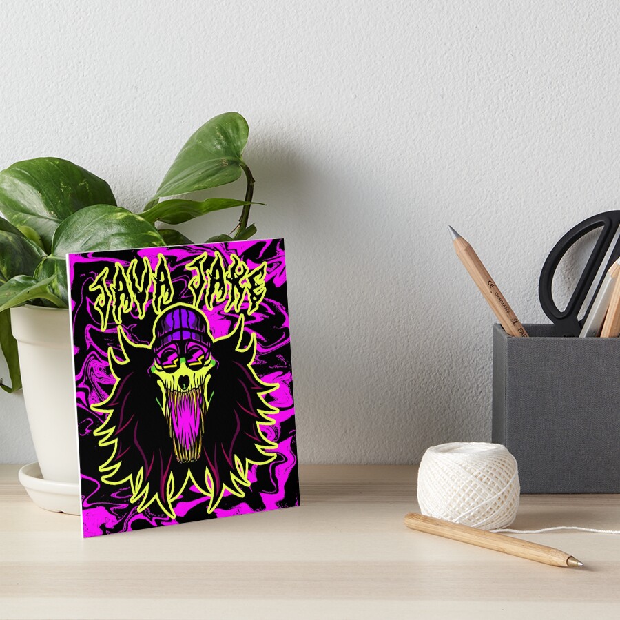 Item preview, Art Board Print designed and sold by JavaWolfDesign.