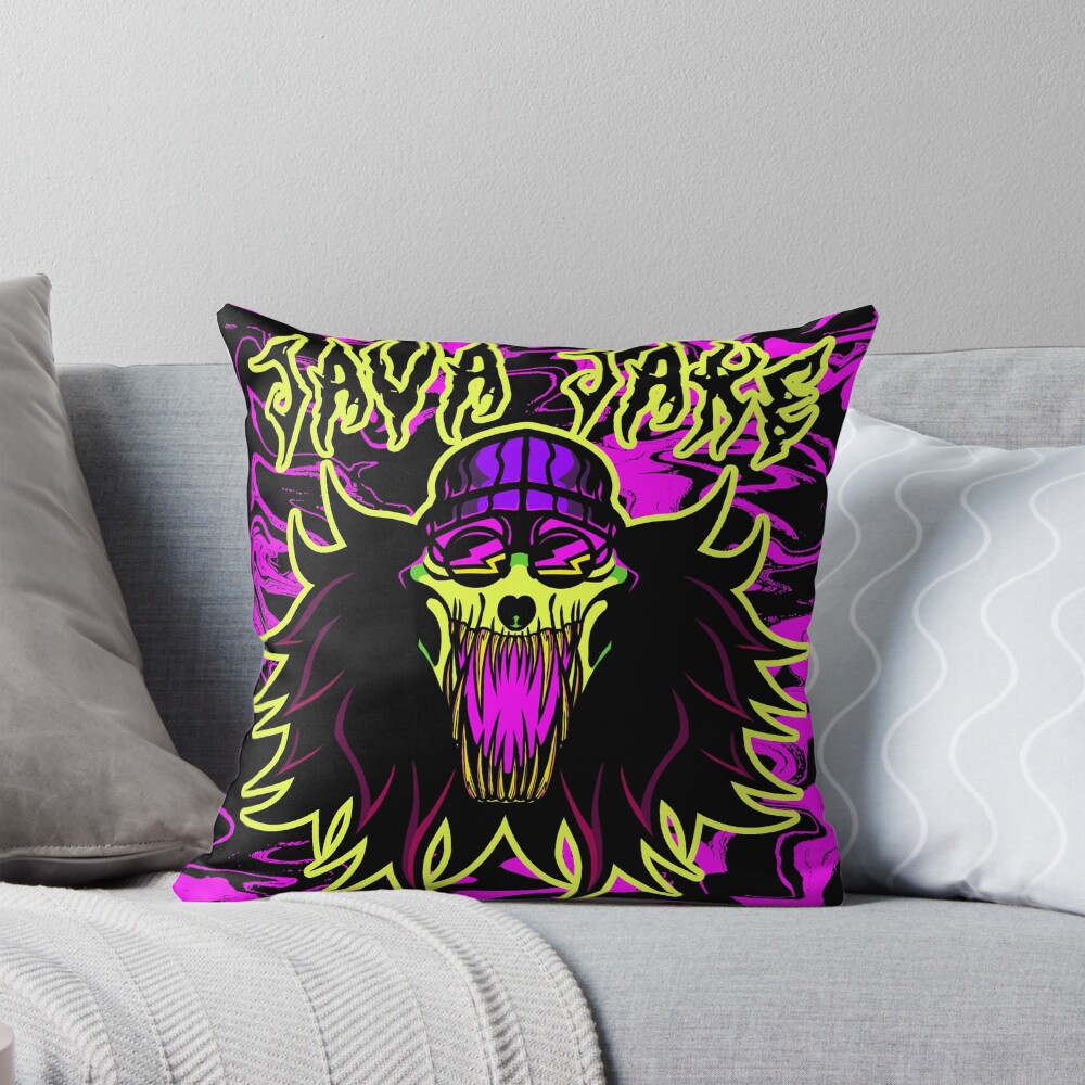 Item preview, Throw Pillow designed and sold by JavaWolfDesign.