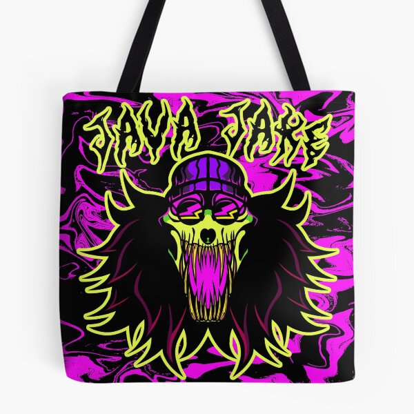 Item preview, Java Jake Logo (Neo Colors) designed and sold by JavaWolfDesign.
