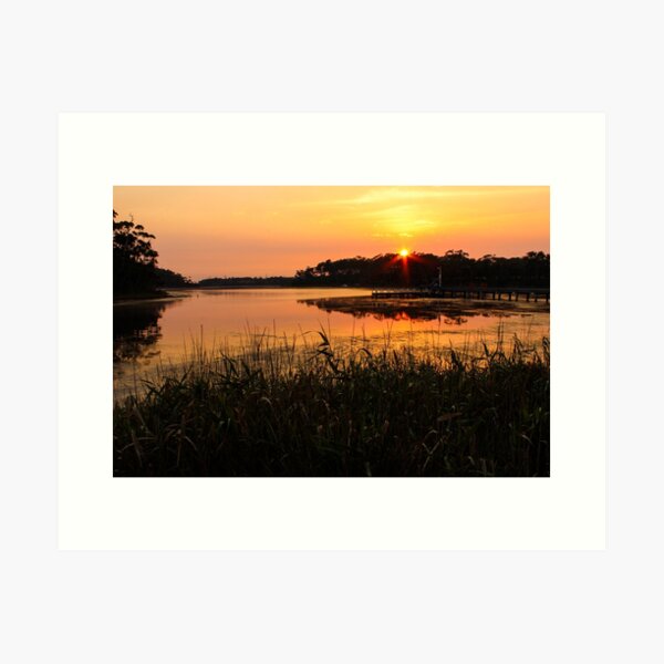 Item preview, Smokey Sunrise Lake Tyers Victoria designed and sold by Chris Kean.