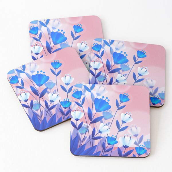 Item preview, Blue Violate Flowers Art  designed and sold by Tshirtstory.