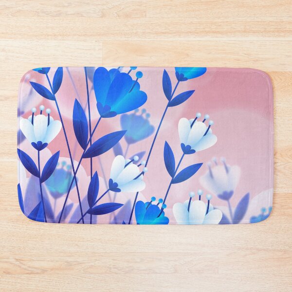 Item preview, Blue Violate Flowers Art  designed and sold by Tshirtstory.