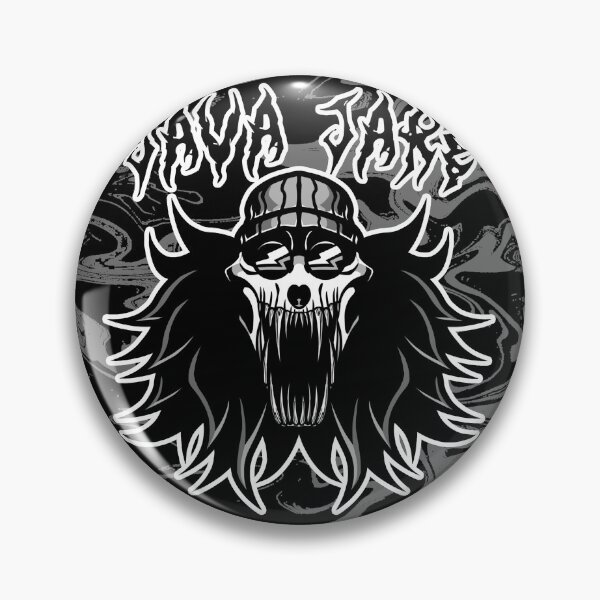 Item preview, Java Jake Logo (Greyscale) designed and sold by JavaWolfDesign.