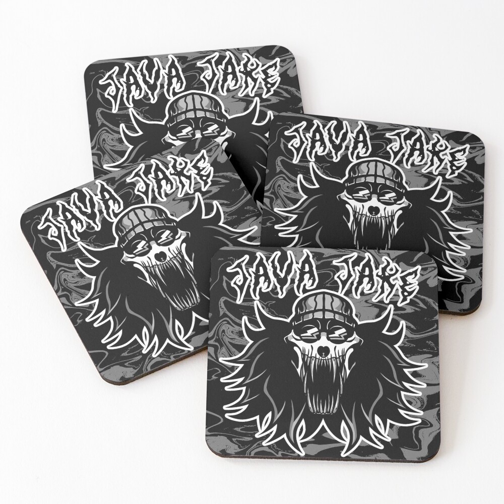 Item preview, Coasters (Set of 4) designed and sold by JavaWolfDesign.