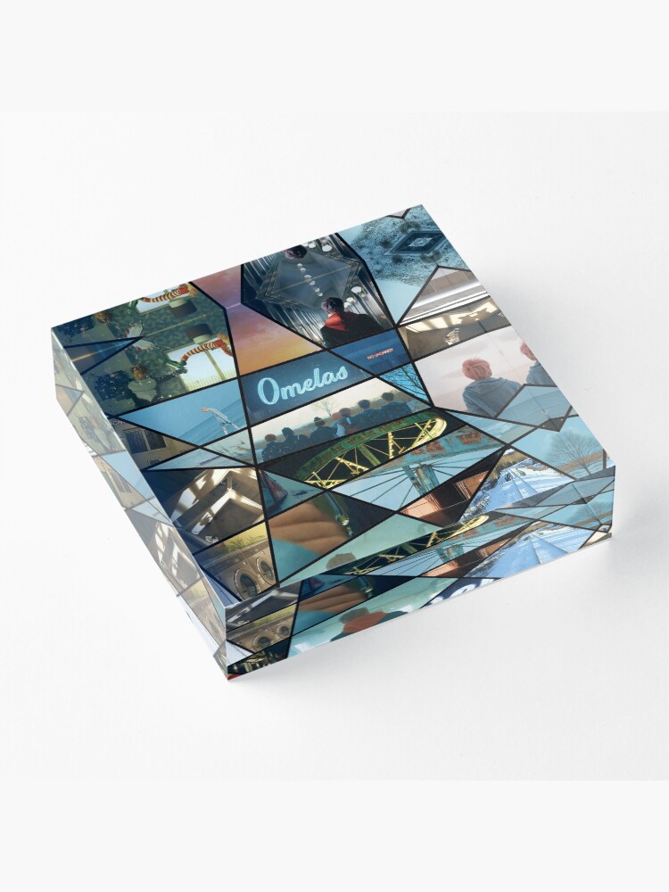 Alternate view of Spring Day Puzzle Acrylic Block
