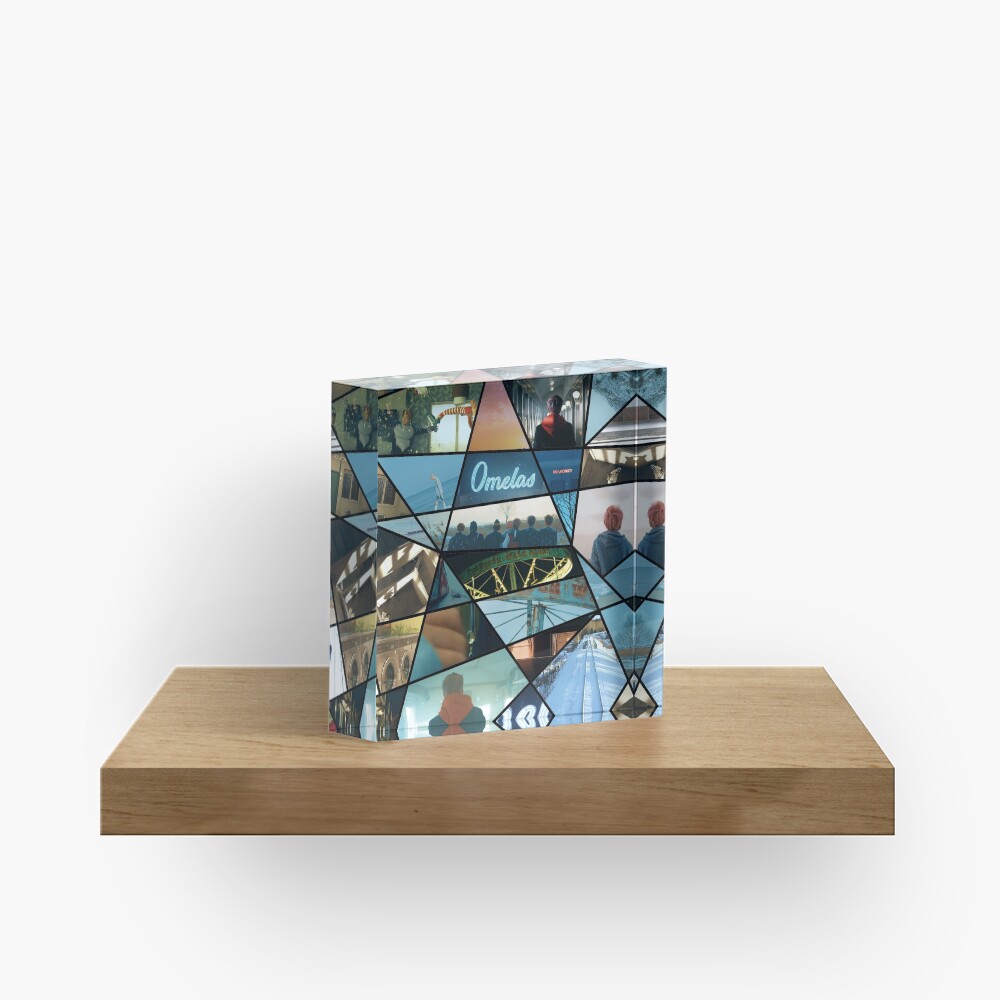 Spring Day Puzzle Acrylic Block