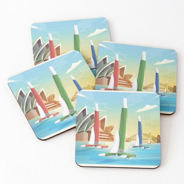Item preview, SailGP Sydney poster designed and sold by heymate.