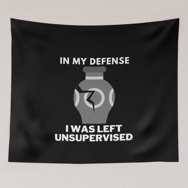 Item preview, In my Defence I was left unsupervised designed and sold by Surfing Designs.Life.
