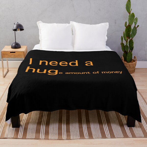 Item preview, I need a hug... (orange text) designed and sold by OlivDesignsCo.