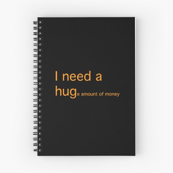 Item preview, I need a hug... (orange text) designed and sold by OlivDesignsCo.