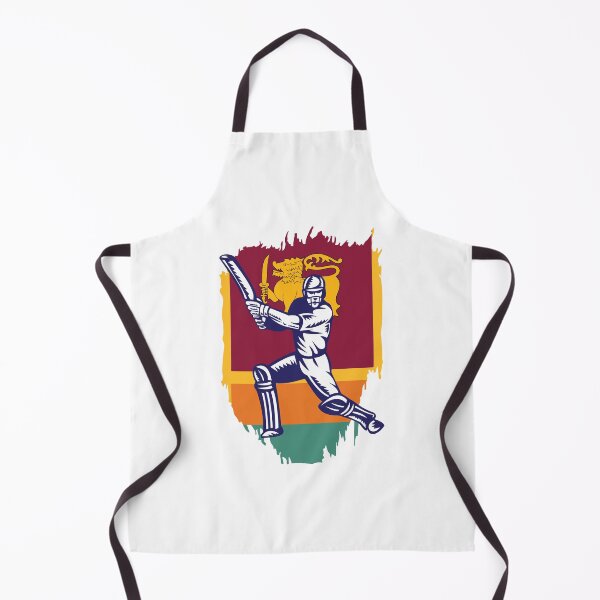 Item preview, Sri Lanka Cricket Player Batsman Design designed and sold by alltheprints.