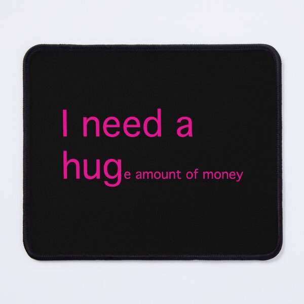 Item preview, I need a hug... (pink text) designed and sold by OlivDesignsCo.