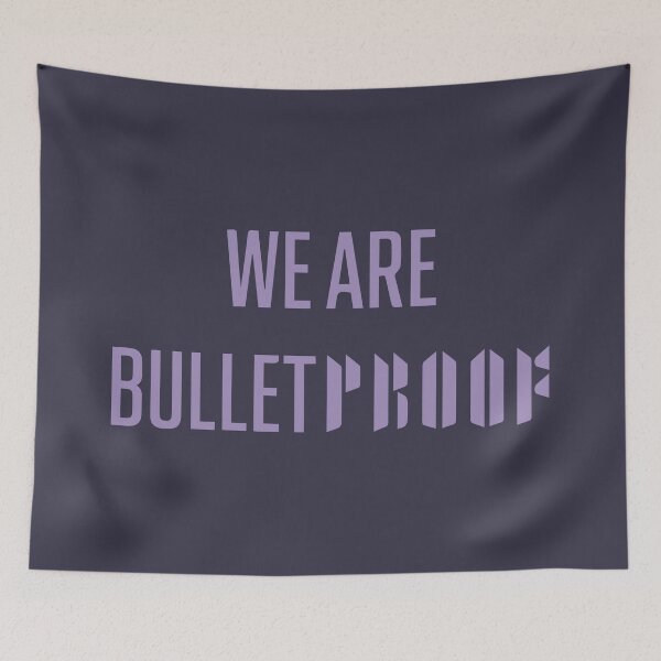 Item preview, BTS we are bulletproof purple designed and sold by Morcawork.