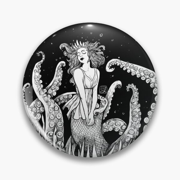 Item preview, Mermaid and octopus designed and sold by jeannineM.