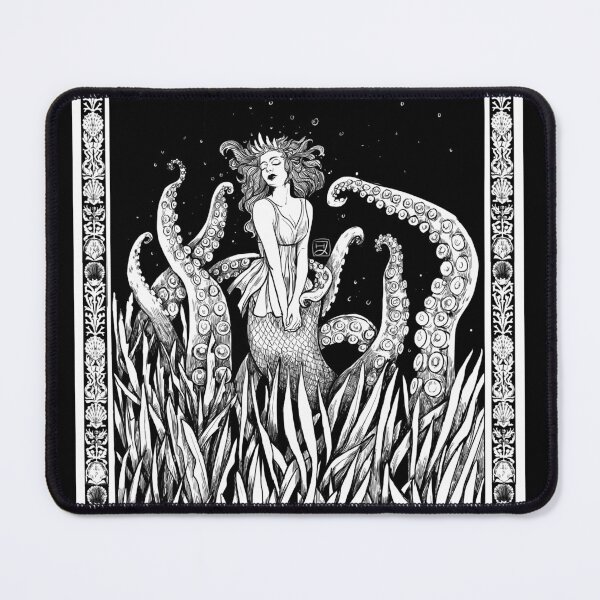 Item preview, Mermaid and octopus designed and sold by jeannineM.