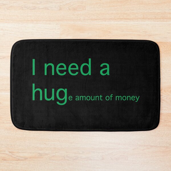 Item preview, I need a hug... (green text) designed and sold by OlivDesignsCo.