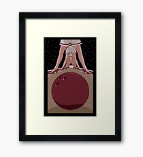 Der große Lebowski. Gerahmtes Wandbild