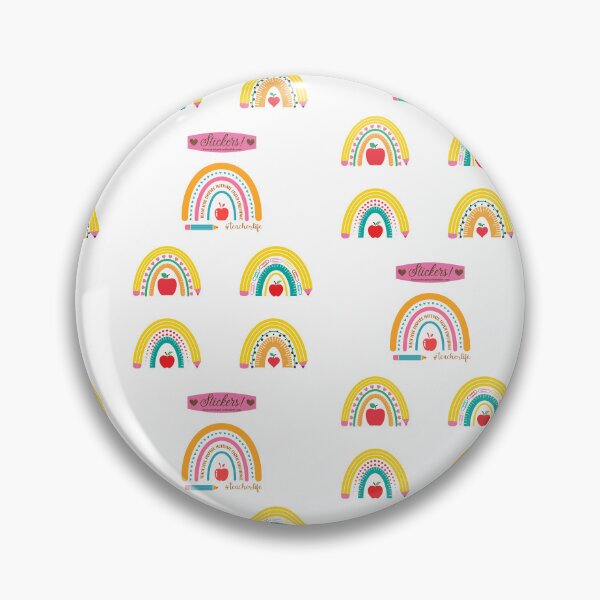 Item preview, { DEAL!} Teacher Rainbow Stickers Variety 5 Pack designed and sold by ForscarlettPub.