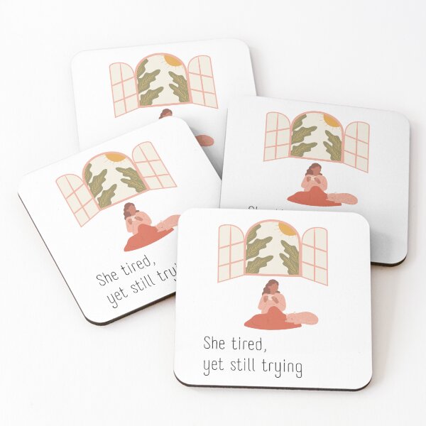 Item preview, She tired, yet still trying  designed and sold by SkyisBright.