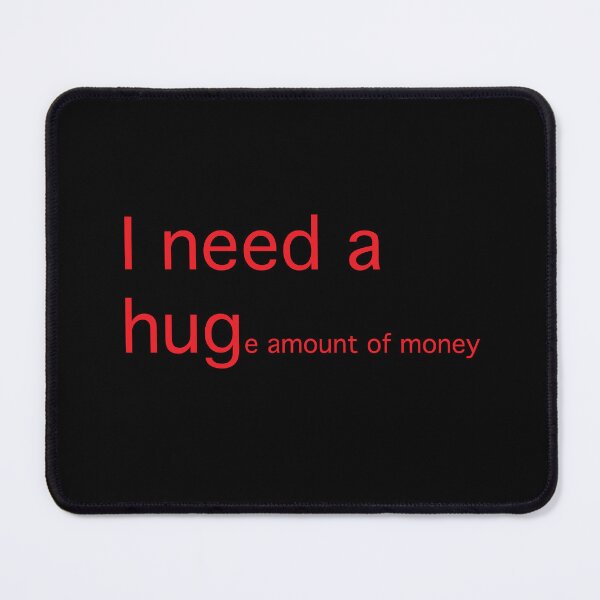 Item preview, I need a hug... (red text) designed and sold by OlivDesignsCo.