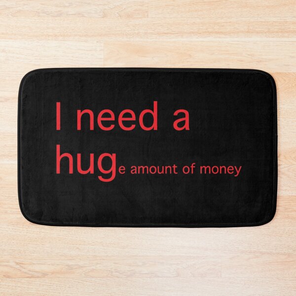 Item preview, I need a hug... (red text) designed and sold by OlivDesignsCo.
