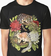 Australian Christmas Wreath Graphic T-Shirt
