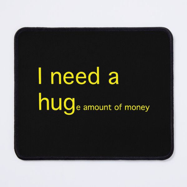 Item preview, I need a hug... (yellow text) designed and sold by OlivDesignsCo.
