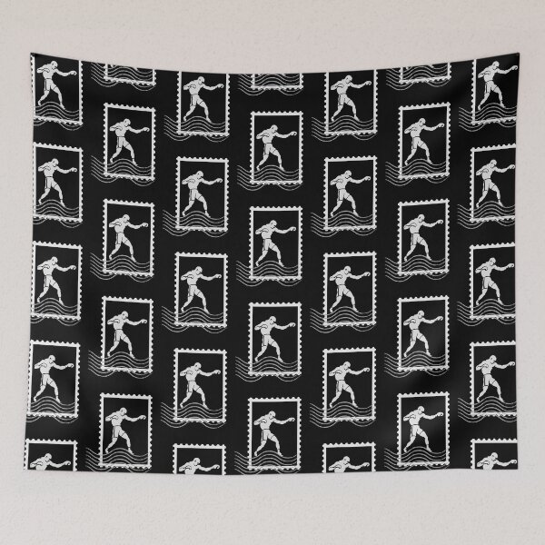 Item preview, Vintage boxer stamp designed and sold by lucascadeur.