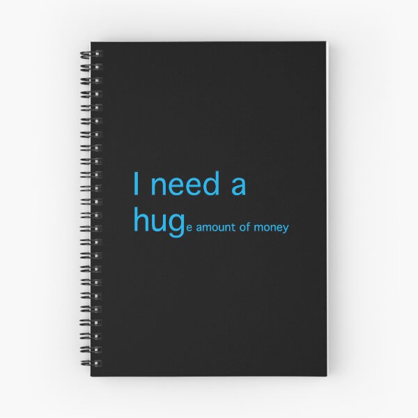 Item preview, I need a hug... (blue text) designed and sold by OlivDesignsCo.