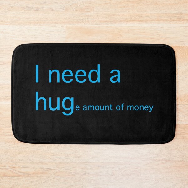 Item preview, I need a hug... (blue text) designed and sold by OlivDesignsCo.
