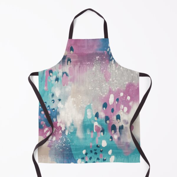 Item preview, Pink blue abstract painting designed and sold by vianahline.