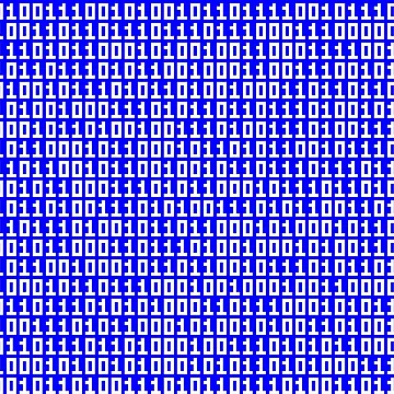Artwork thumbnail, Binary code by Escarpatte