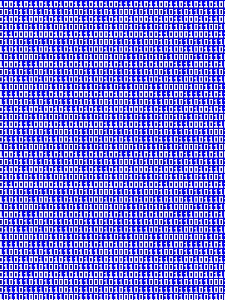 Thumbnail 3 of 3, Scarf, Binary code designed and sold by Escarpatte.