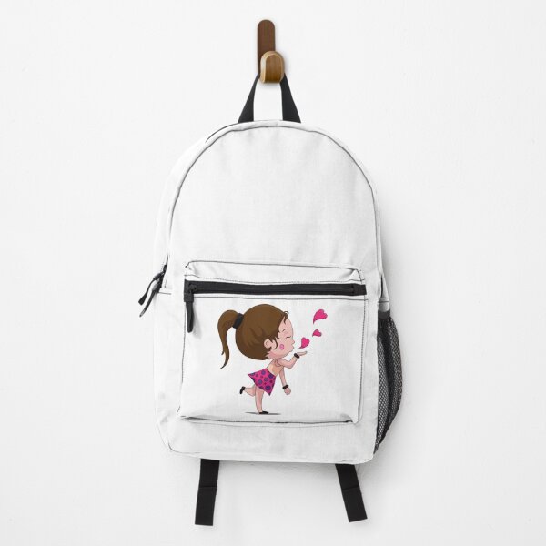 Item preview, Girl Flying Kiss Vector Art designed and sold by Cre8iveSkill.