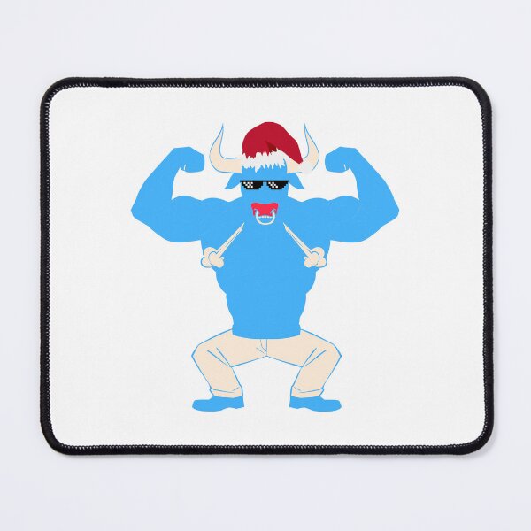 Item preview, Christmas Fighter Bull designed and sold by PurpleTank.