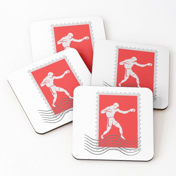 Item preview, Vintage boxer stamp designed and sold by lucascadeur.