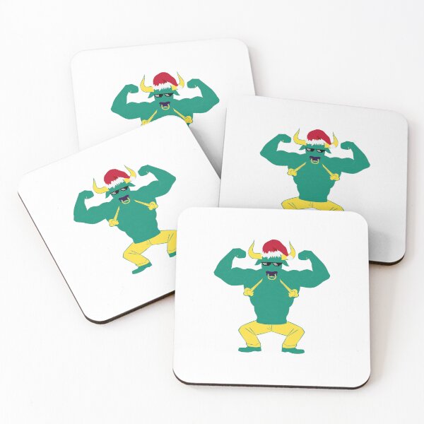 Item preview, Christmas Fighter Bull designed and sold by PurpleTank.
