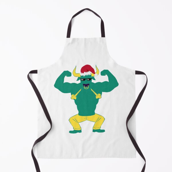 Item preview, Christmas Fighter Bull designed and sold by PurpleTank.