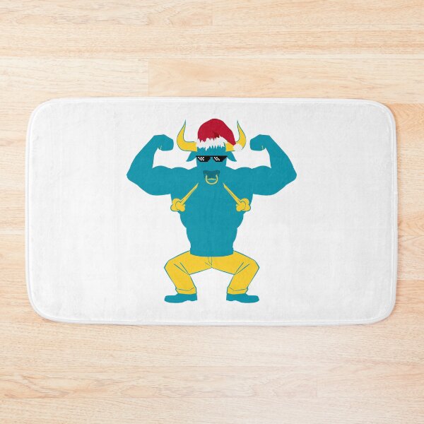 Item preview, Christmas Fighter Bull designed and sold by PurpleTank.