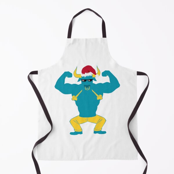 Item preview, Christmas Fighter Bull designed and sold by PurpleTank.