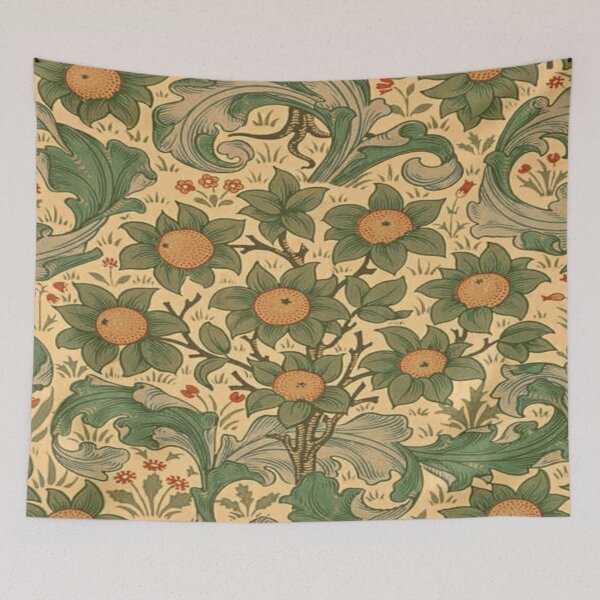 Item preview, William Morris Carreau Orchard, Dearle,William Morris floral design designed and sold by Olivia-One.