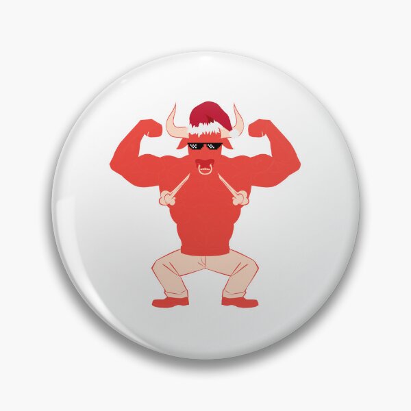 Item preview, Christmas Fighter Bull designed and sold by PurpleTank.