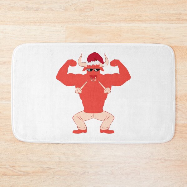 Item preview, Christmas Fighter Bull designed and sold by PurpleTank.