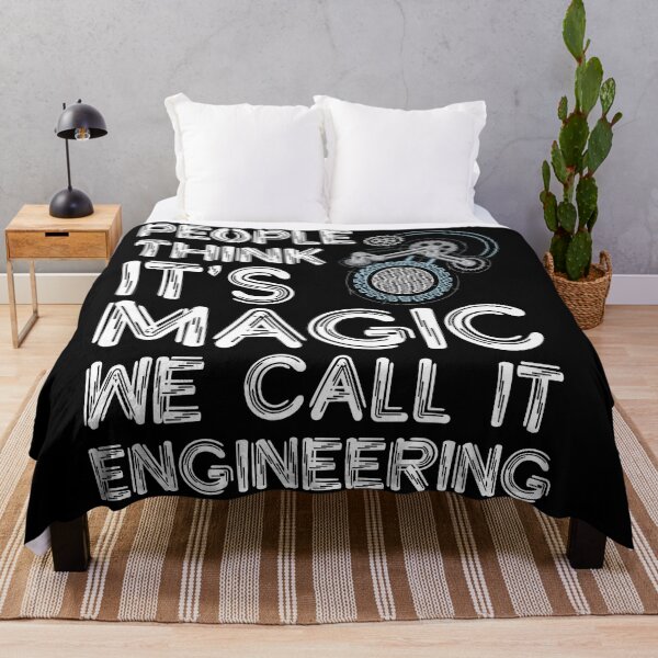 Item preview, People think it's magic we call it engineeringl designed and sold by SidTastic .