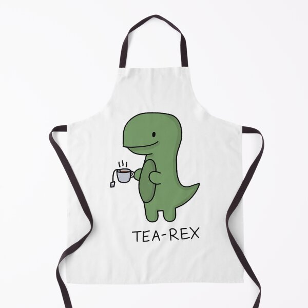Item preview, Tea-Rex (Green) Pullover Hoodie designed and sold by KeishaLouis.