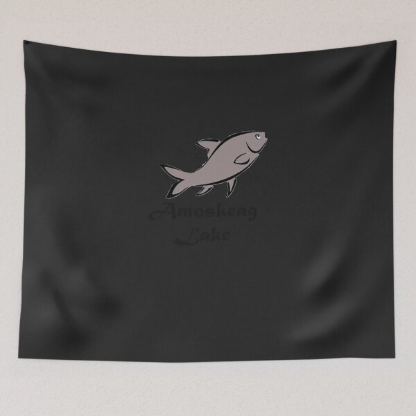 Item preview, Amoskeag Lake fishing designed and sold by fruscispake.