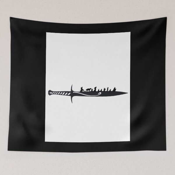 Item preview, The Fellowship Metal Print designed and sold by KeishaLouis.